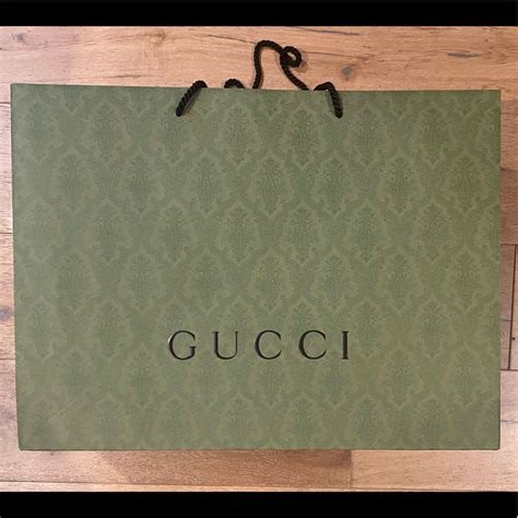 unboxing gucci bag|Gucci paper shopping bag.